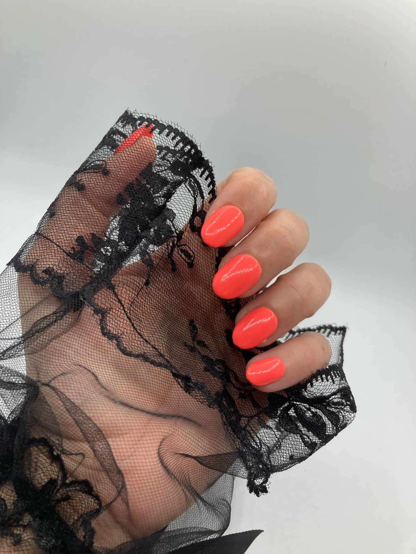 Press - on Nails Orange vitamine c Pressonnailsdesign
