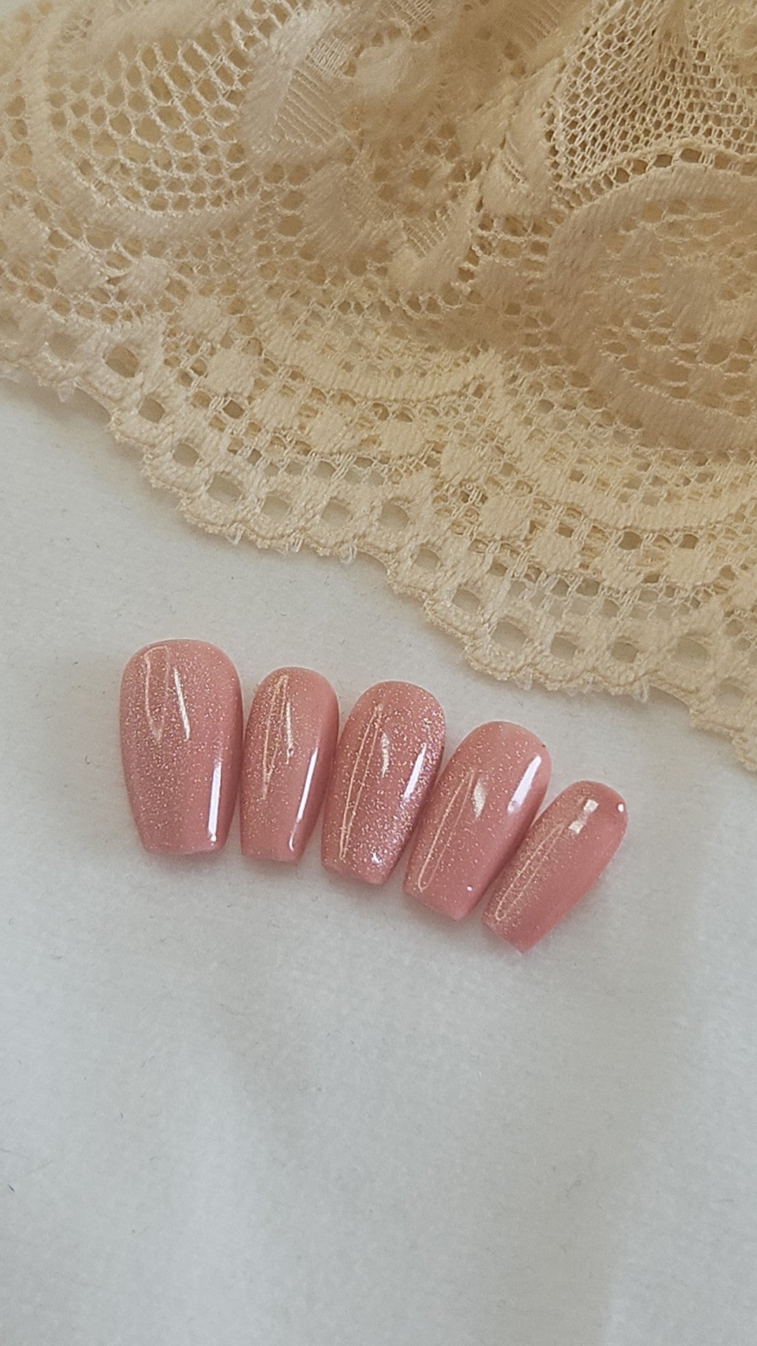 Press-on nails Vieux Rose Sublime Pressonnailsdesign