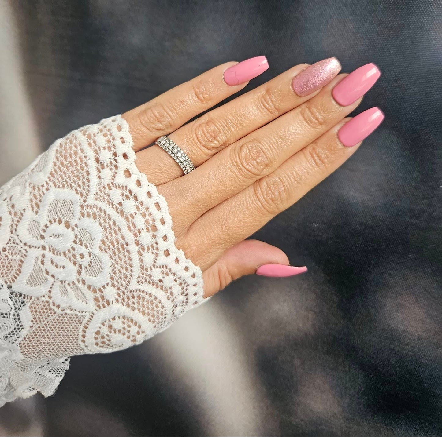 Press - on Nails Rose SIrène Pressonnailsdesign