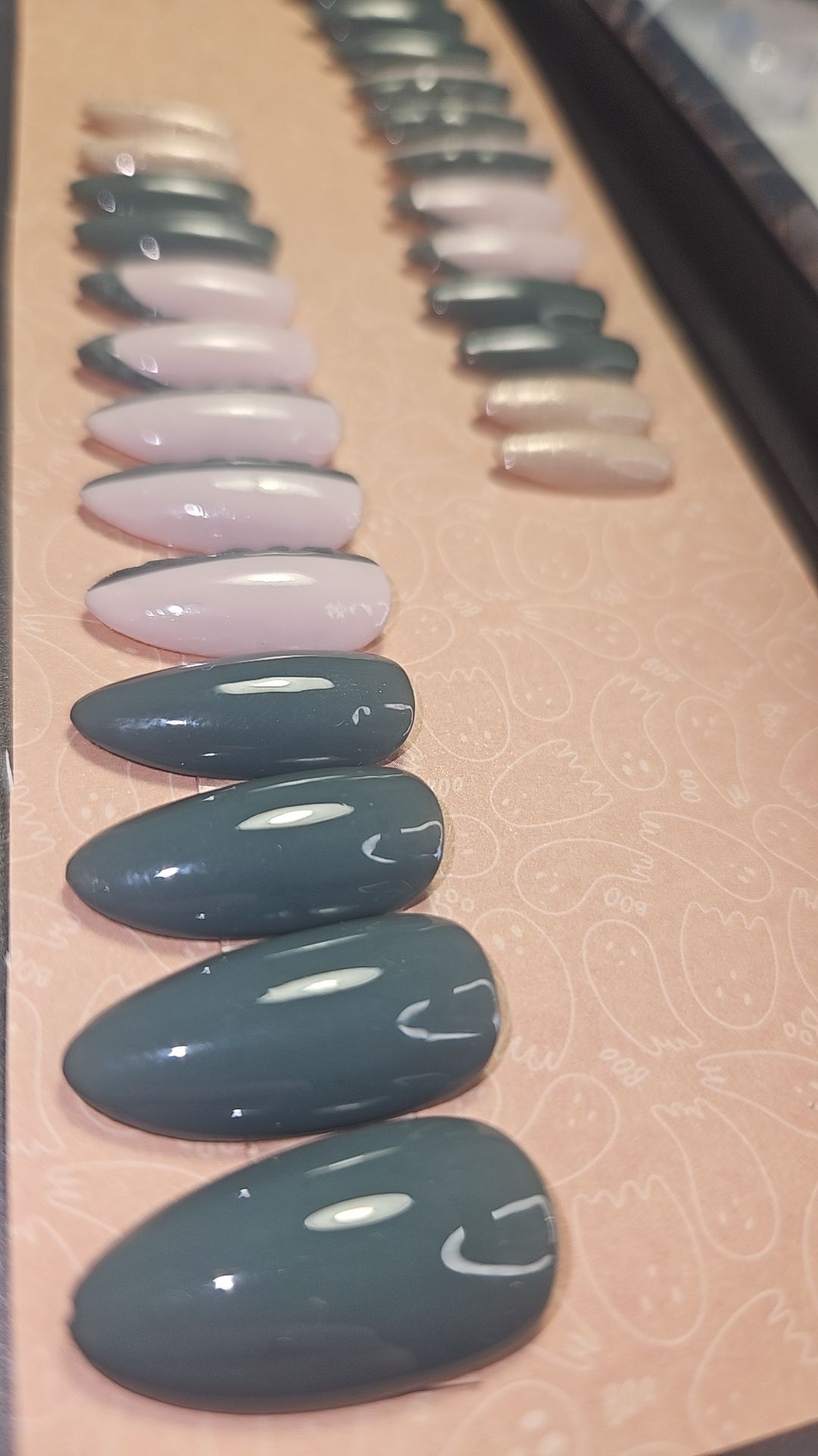 Press - on Nails Army Green Pressonnailsdesign