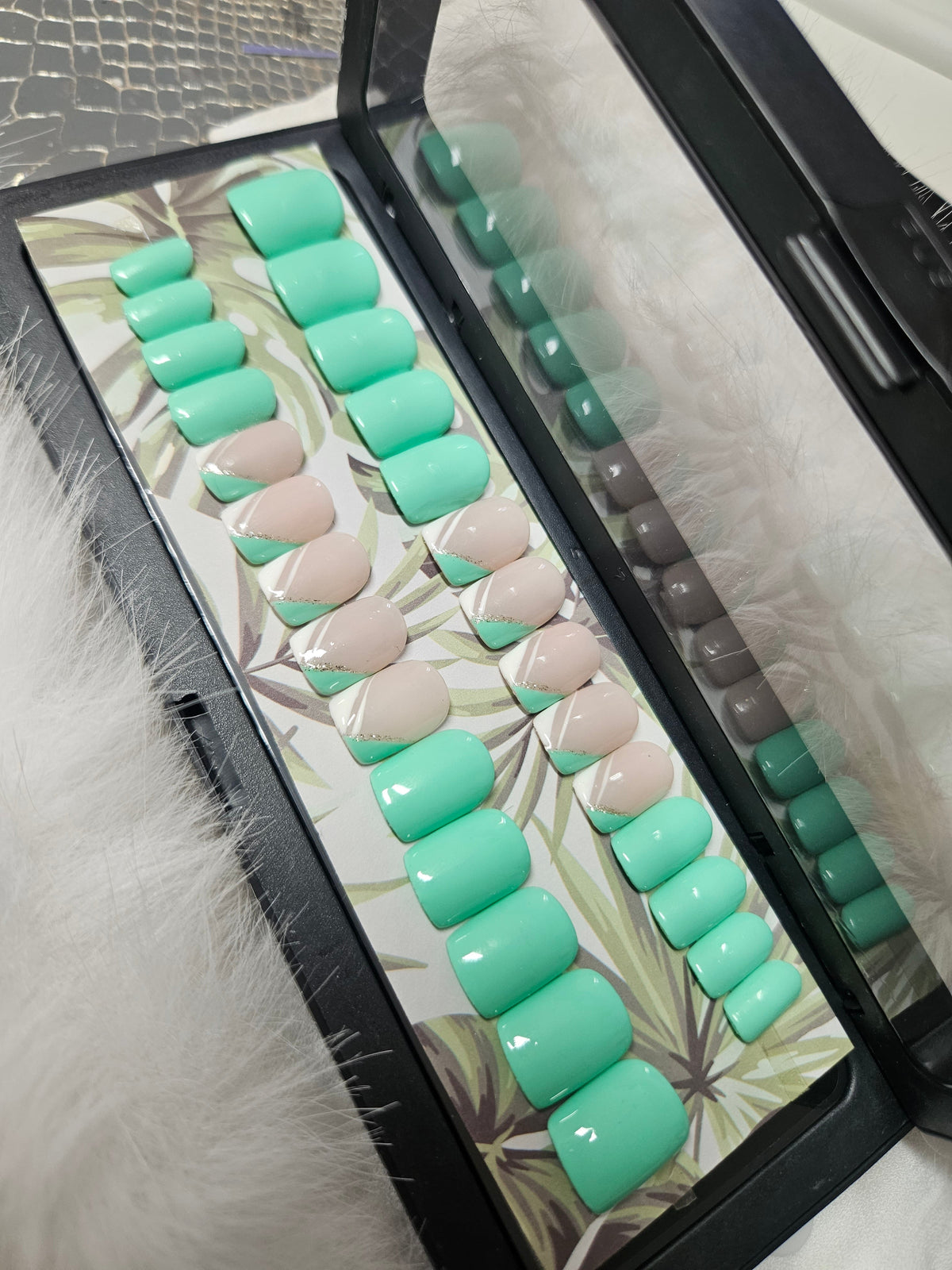 Press- On Nails Élégance Fraicheur Pressonnailsdesign