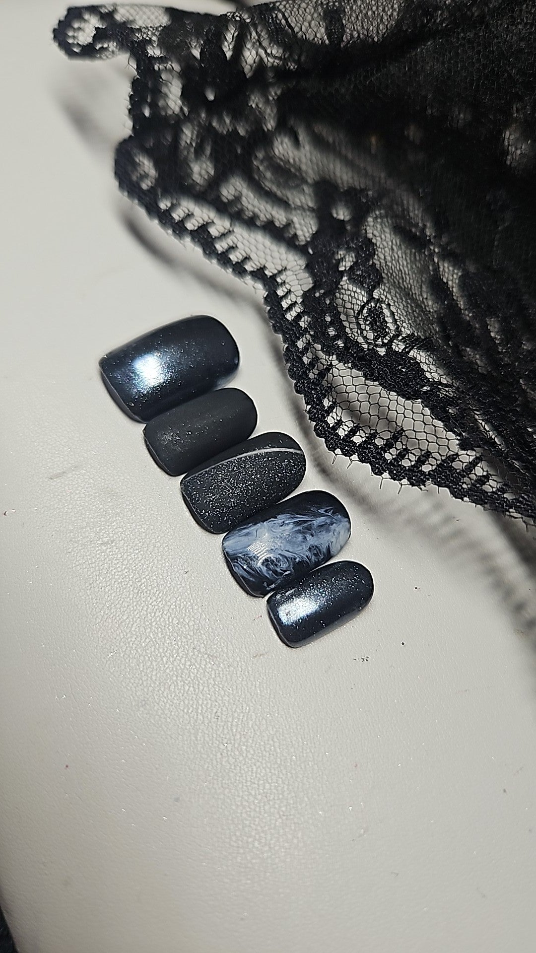 Press-On Nails Nuit de Nacre Pressonnailsdesign