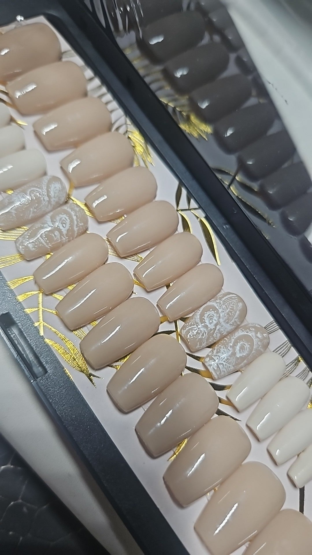 Press-On Nails Empreinte Boho Pressonnailsdesign