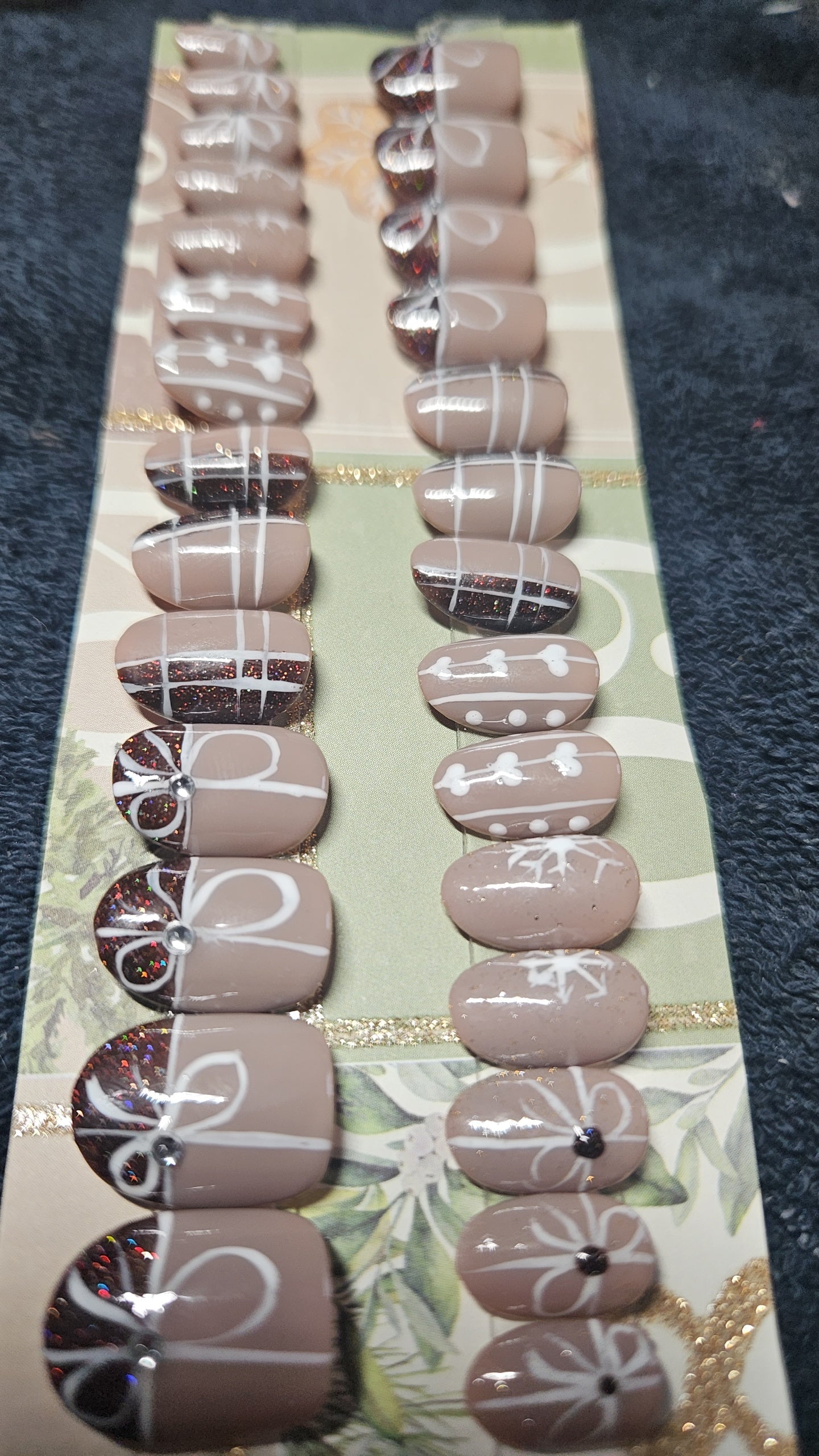 Press-On Nails Festif Pressonnailsdesign