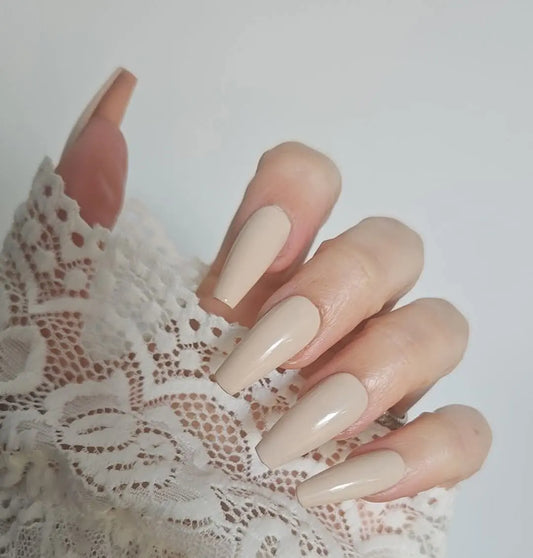 Press - on Nails  Nude Instinct Pressonnailsdesign