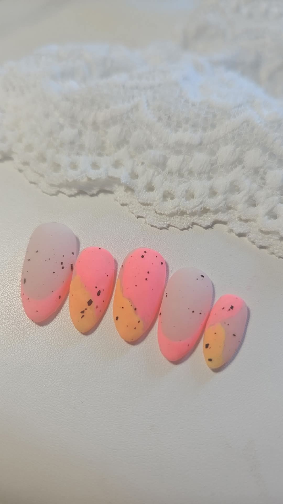 Press - on Nails French colorée Pressonnailsdesign