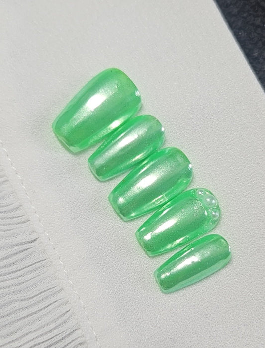 Press-on nails Fluo Nacré Pressonnailsdesign