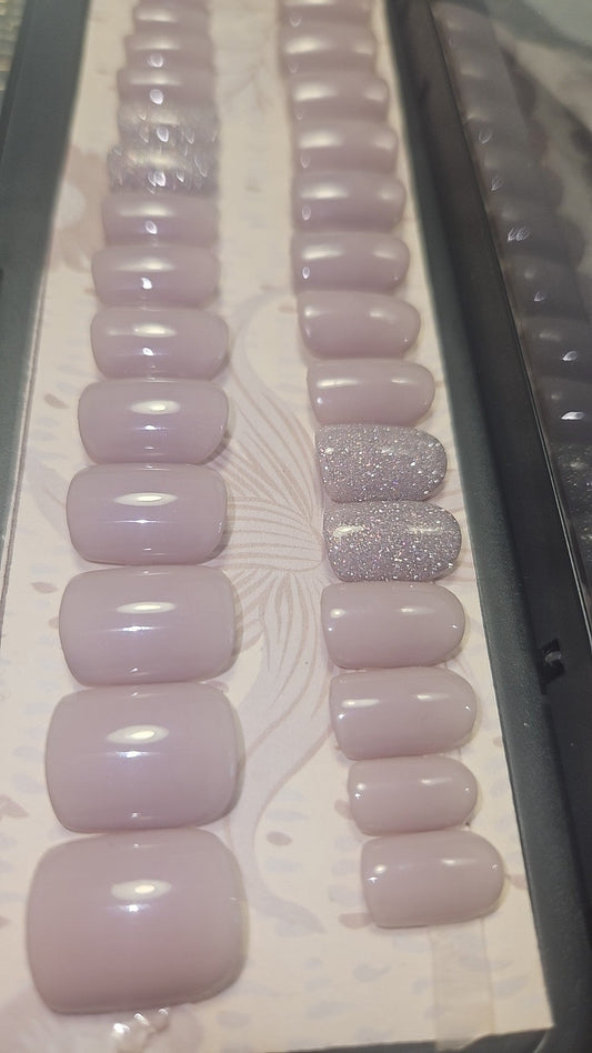 Press- on Nails Flash violine Pressonnailsdesign