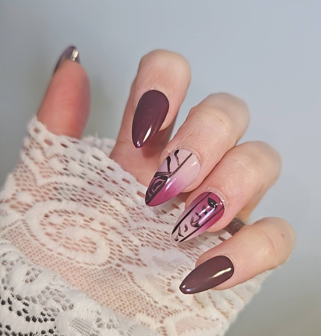 Press - on Nails  Douce Fusion Pressonnailsdesign