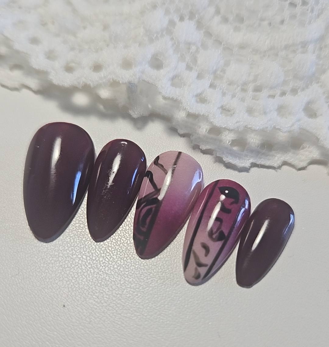 Press - on Nails  Douce Fusion Pressonnailsdesign