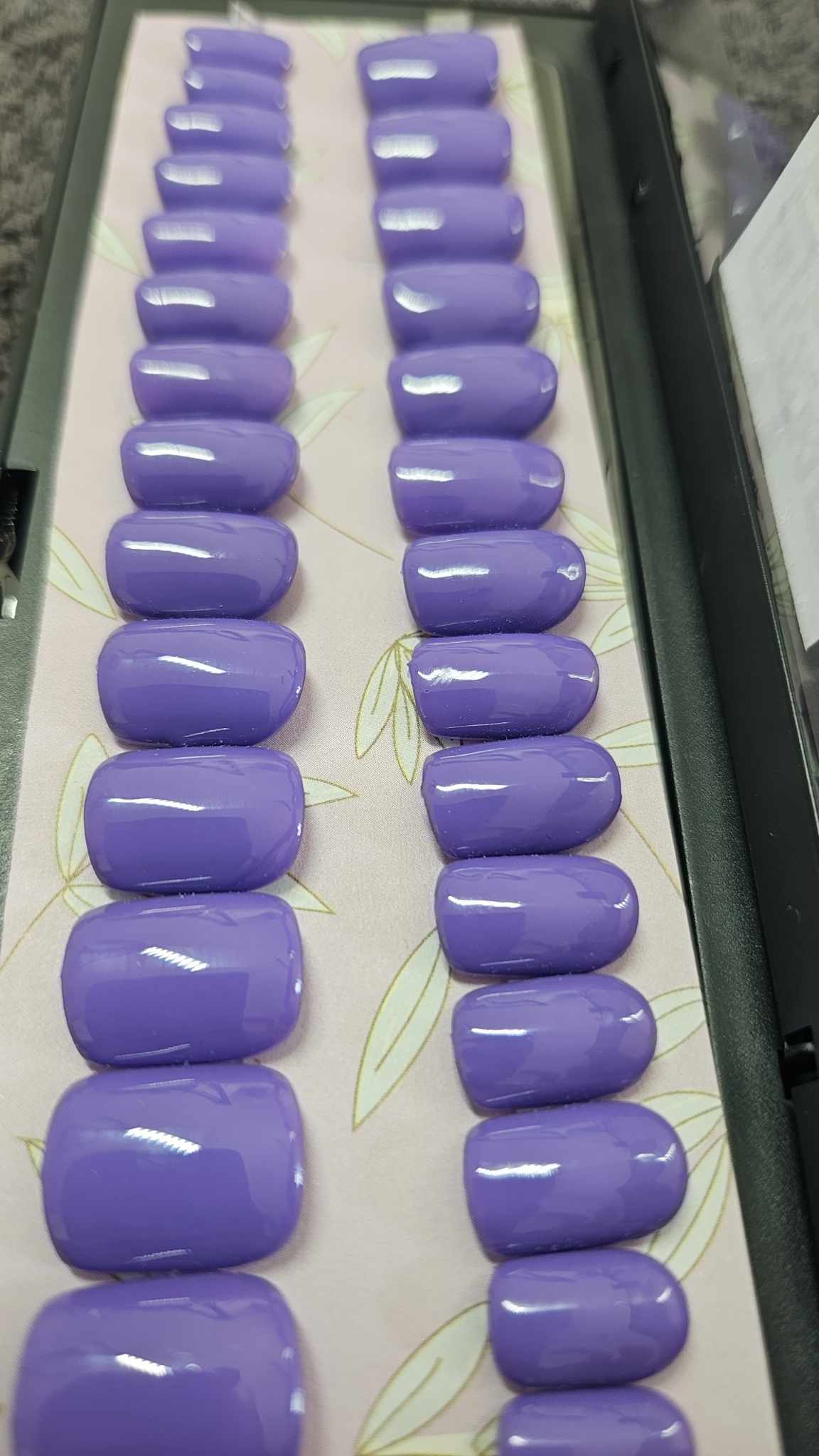 Press-on Nails Pourpre Prestige Florence Pressonnailsdesign