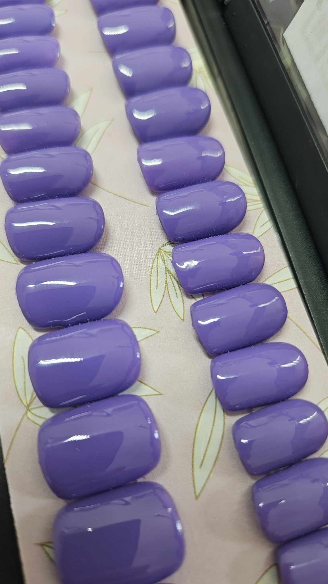 Press-on Nails Pourpre Prestige Florence Pressonnailsdesign
