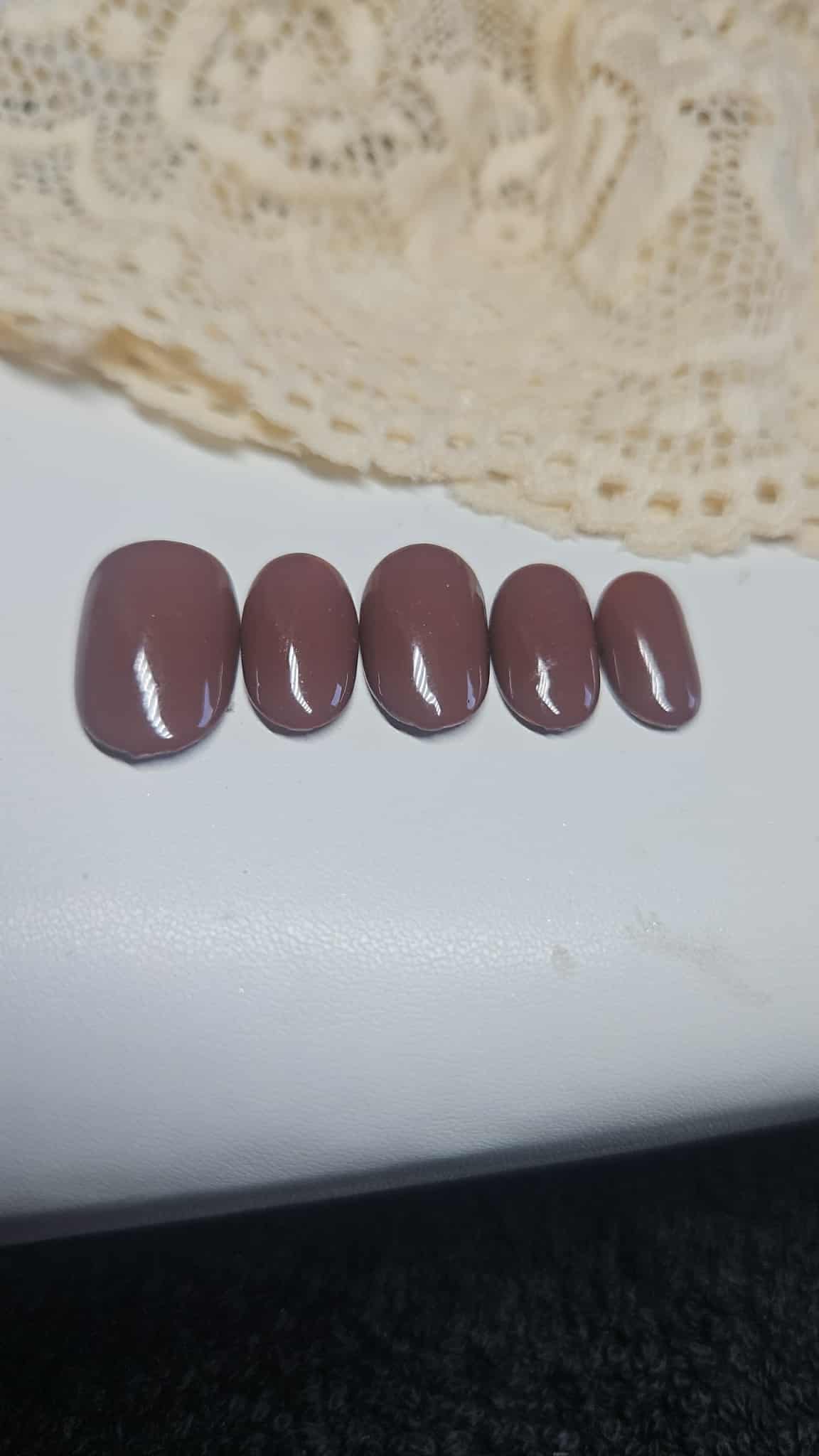 Press-On Nails Marron glacé Pressonnailsdesign