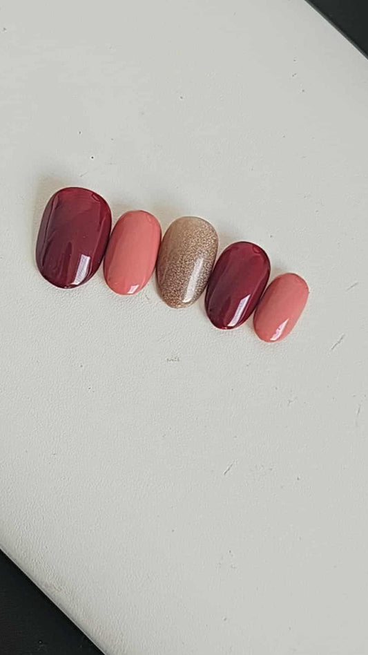 Press-On Nails Douceur Automnale Pressonnailsdesign