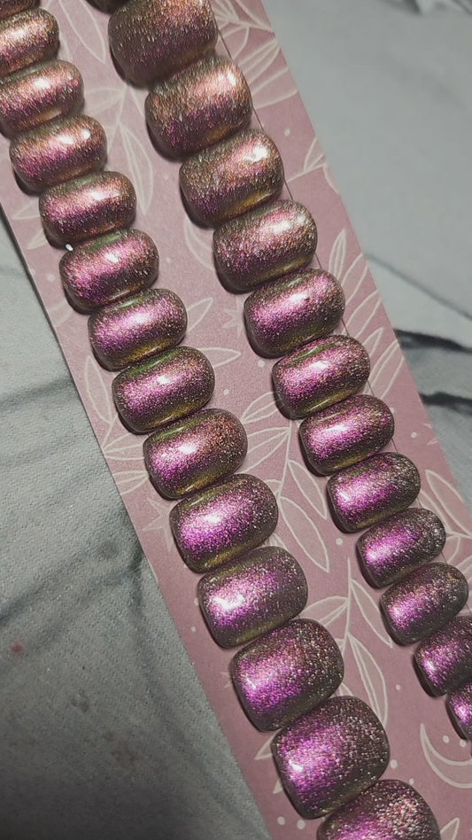 Press- On Nails Éclats D'Amesthyste