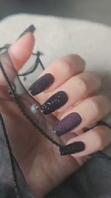 Press-On Nails Reflets Envoûtant