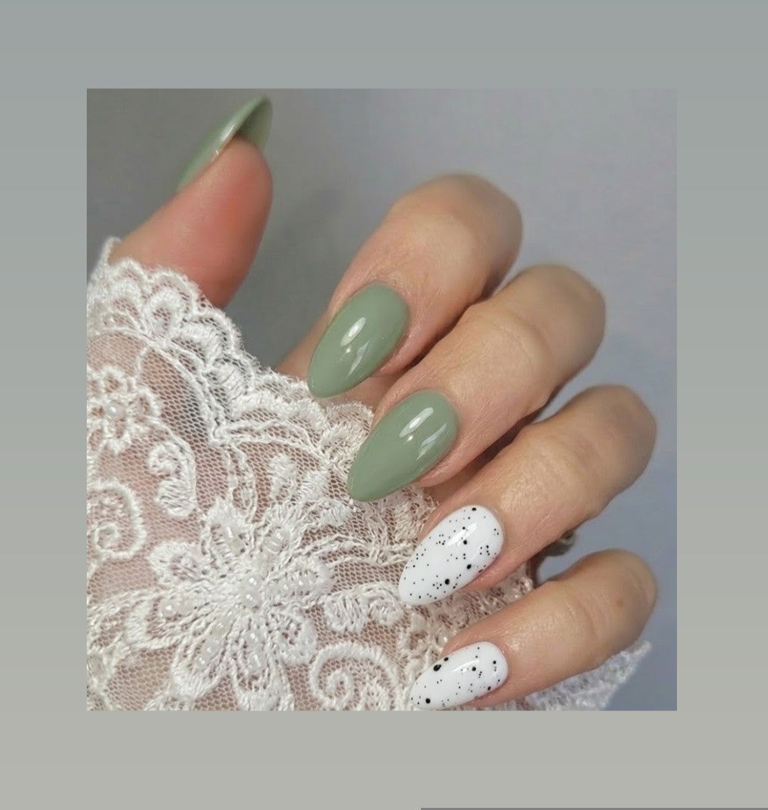 Press-On Nails Nuage Amande Pressonnailsdesign