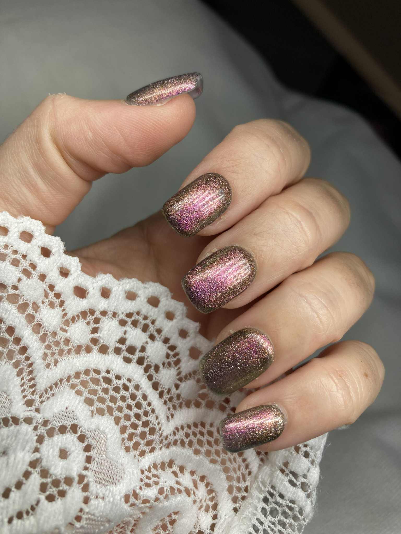 Press- On Nails Éclats D'Amesthyste Pressonnailsdesign