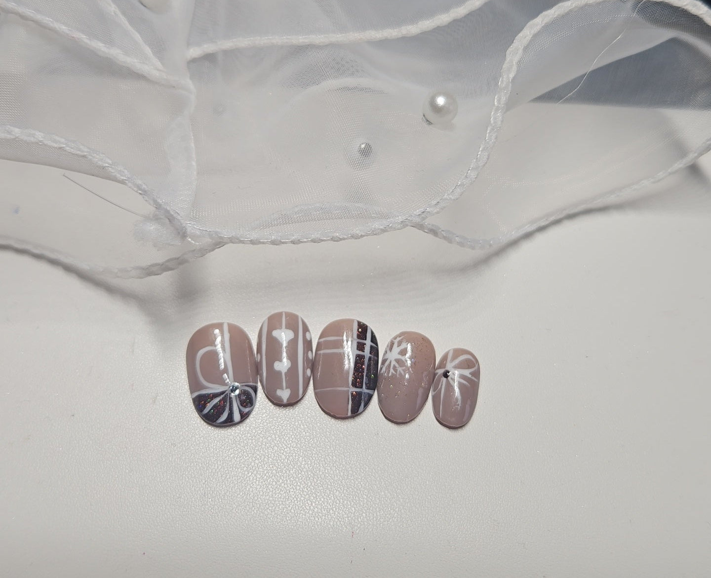 Press-On Nails  Festif Pressonnailsdesign