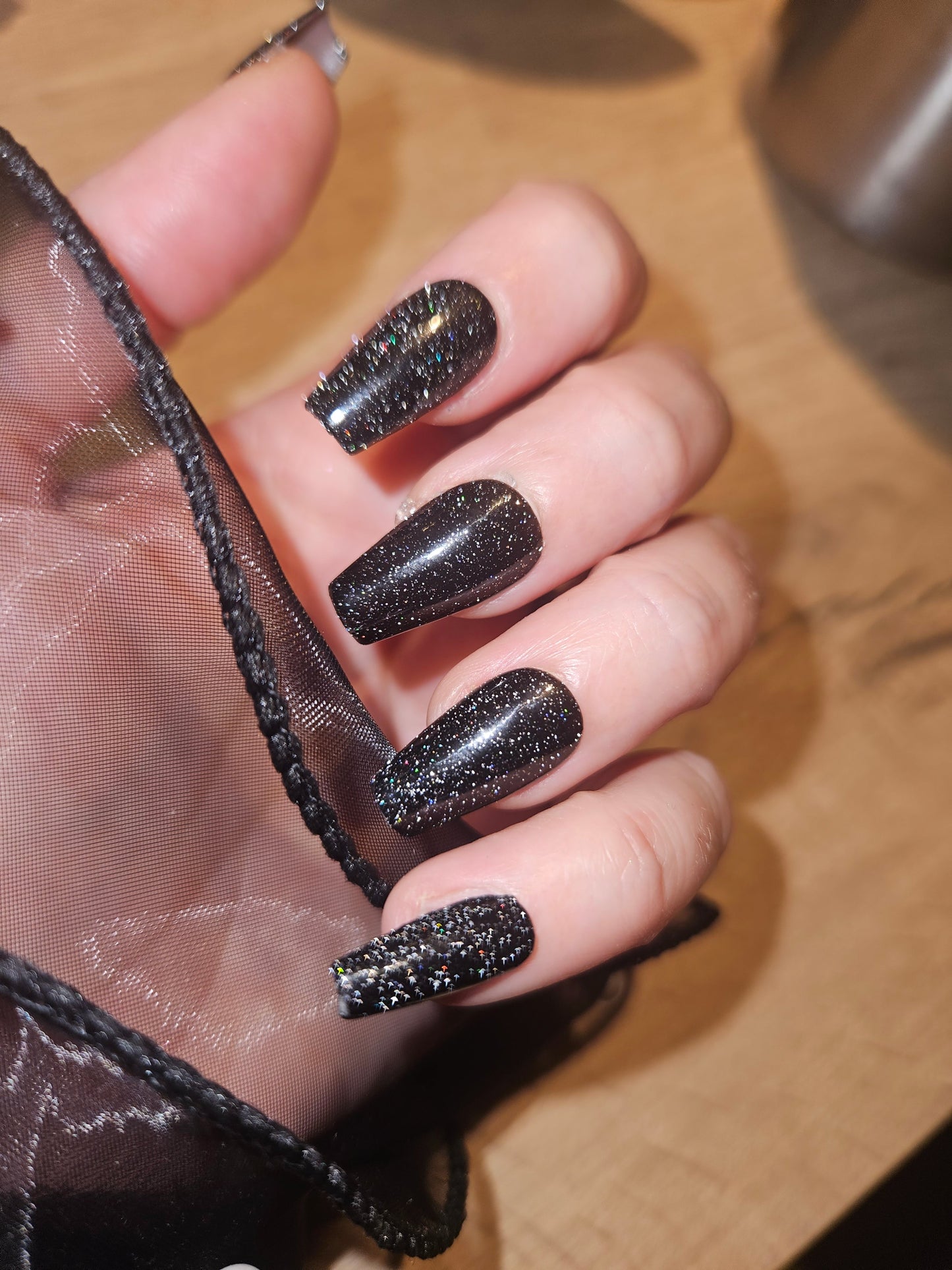 Press-On Nails Nuit Étoilée Pressonnailsdesign