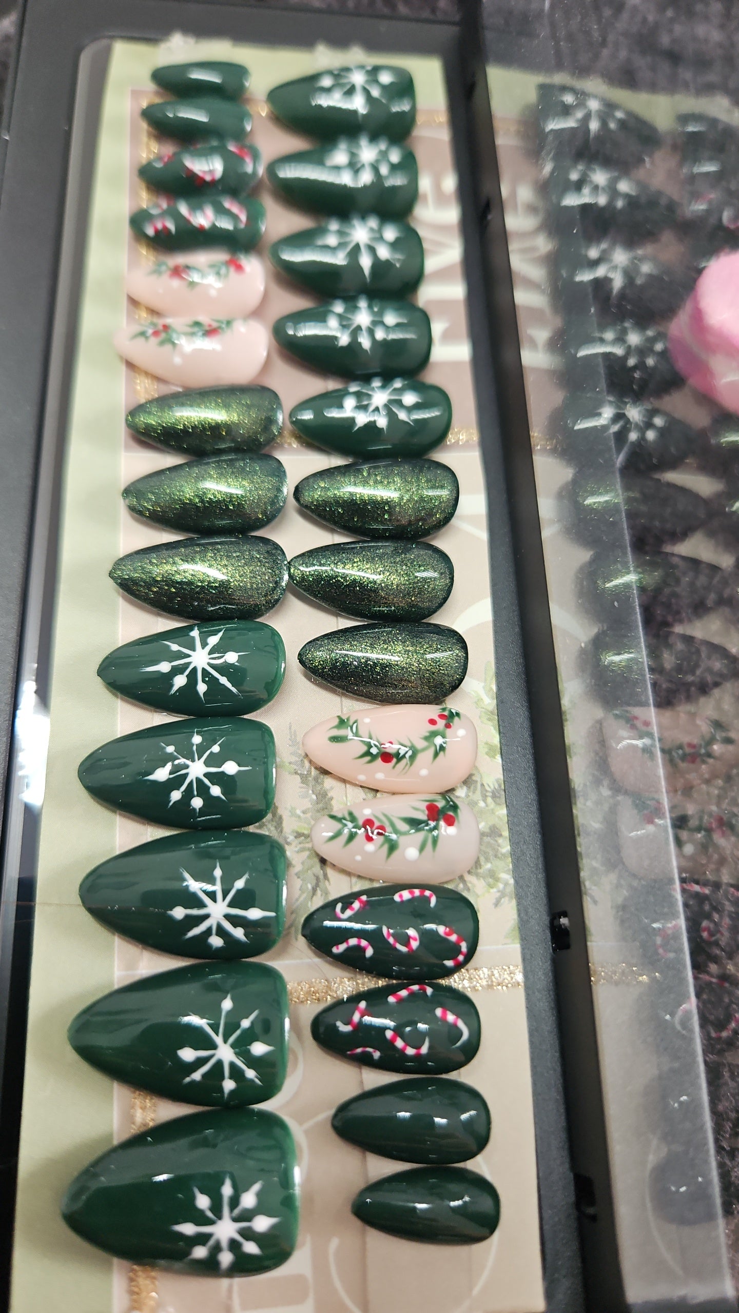 Press-On Nails Magie Hivernale Pressonnailsdesign