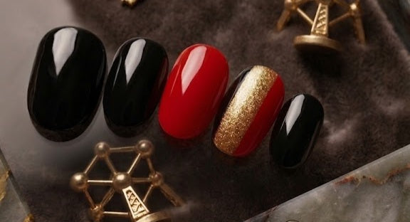 Press-On Nails Triomphe Belge Pressonnailsdesign