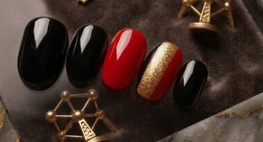 Press-On Nails Triomphe Belge Pressonnailsdesign
