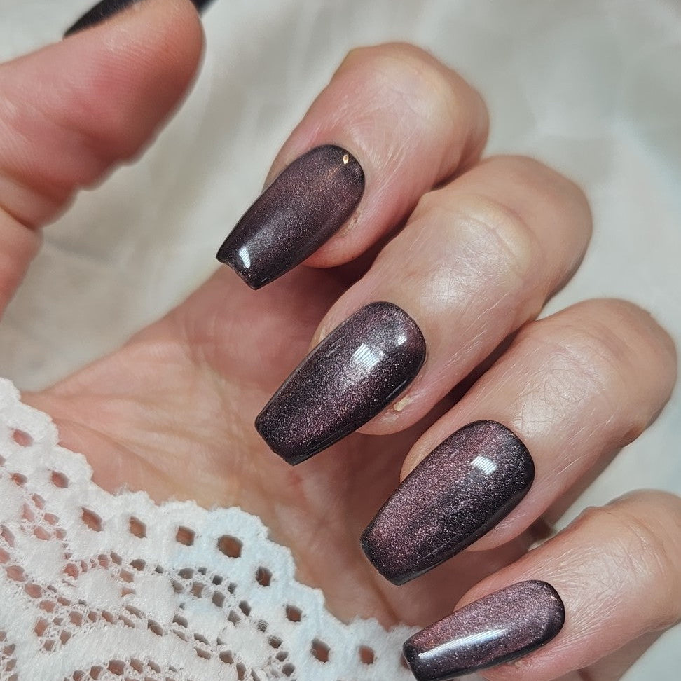 Press-On Nails Cat mama