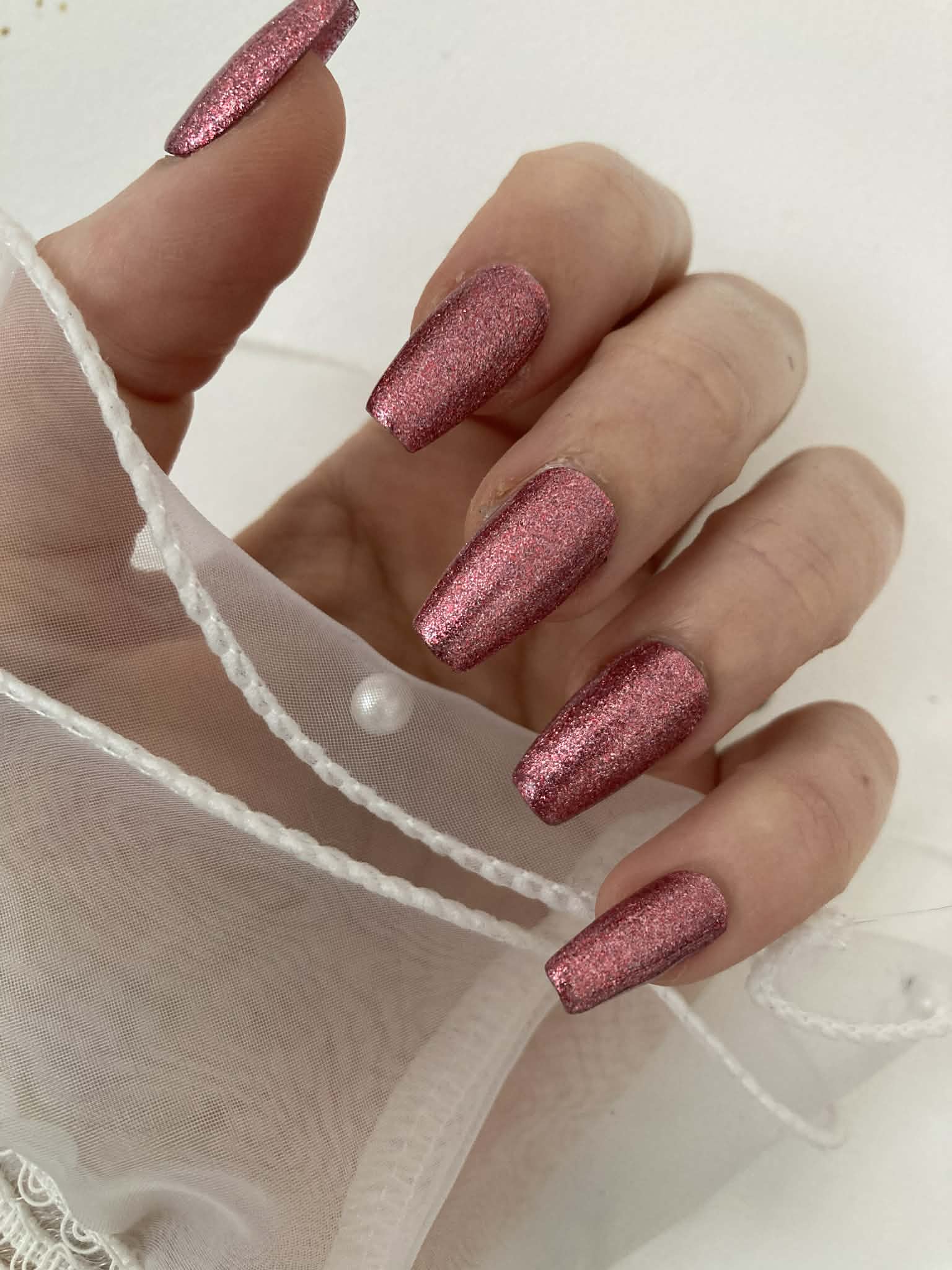 Press-On Nails Cherry Christmas Pressonnailsdesign