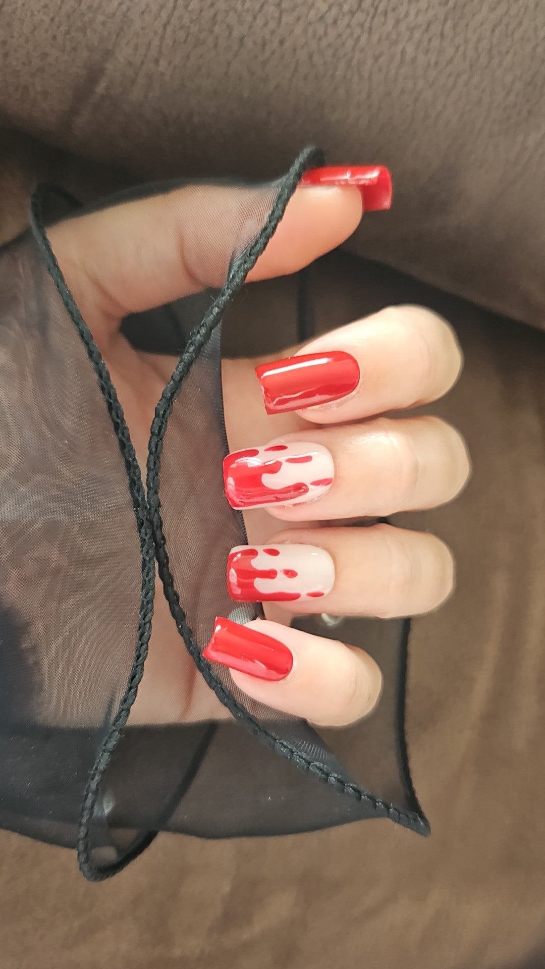 Press-On Nails Vampire Kiss Pressonnailsdesign