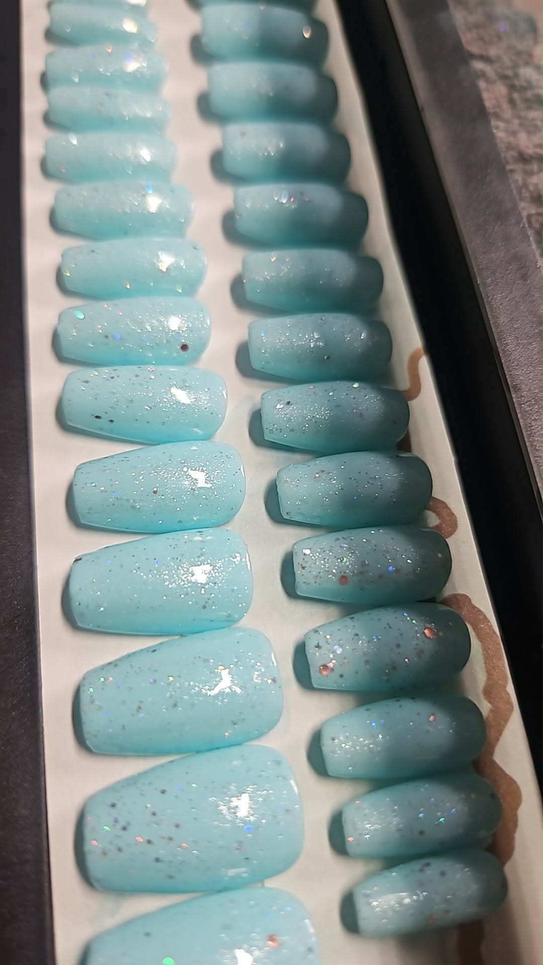 Press-On Nails Ciel Étincelant Pressonnailsdesign
