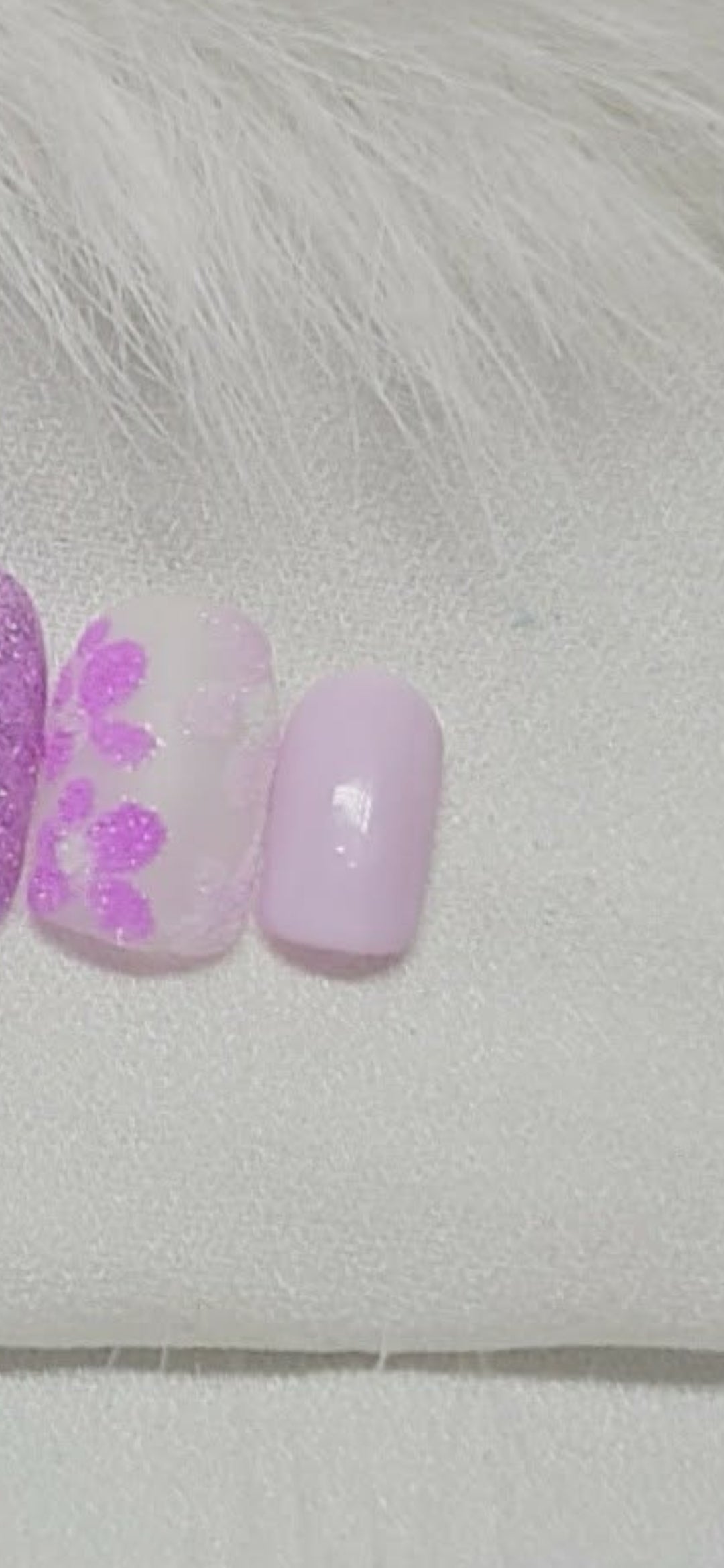 Press-On Nails Reverie Floral Pressonnailsdesign