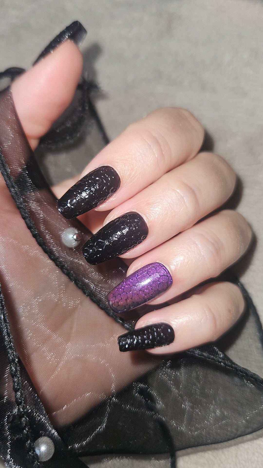 Press-On Nails Reflets Envoûtant Pressonnailsdesign