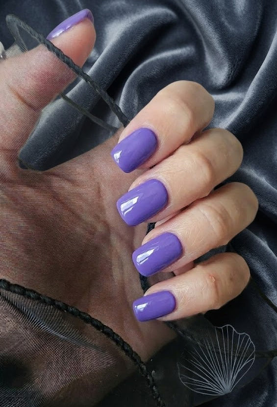 Press-on Nails Pourpre Prestige Florence Pressonnailsdesign