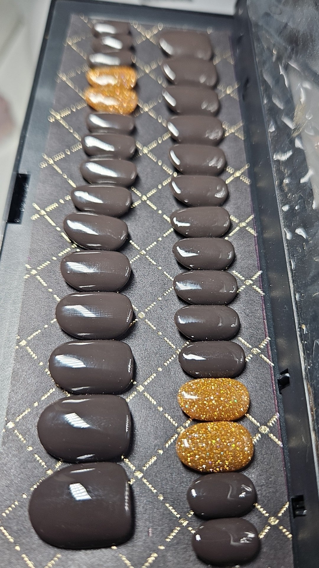 Press-On Nails Élégance Brillante Pressonnailsdesign