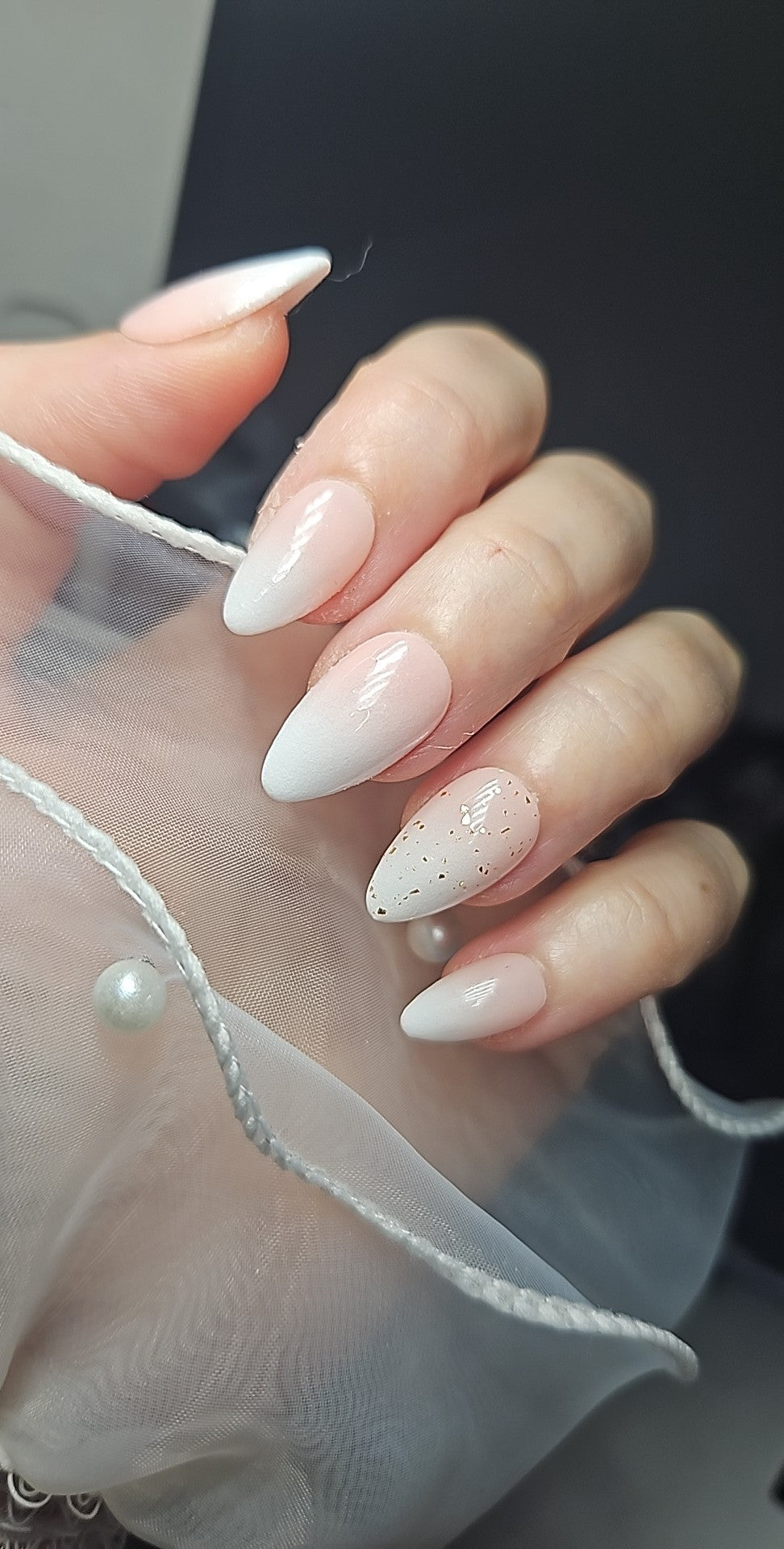Press-On Nails Baby Boomer & Or ✨ Pressonnailsdesign