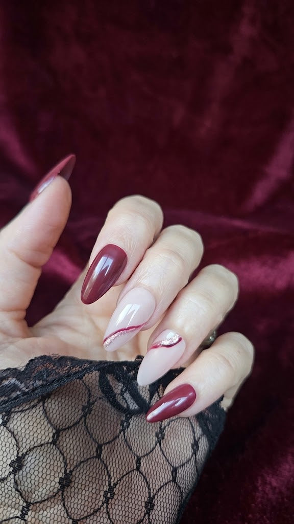 Press-On Nails Pourpre Absolu Pressonnailsdesign