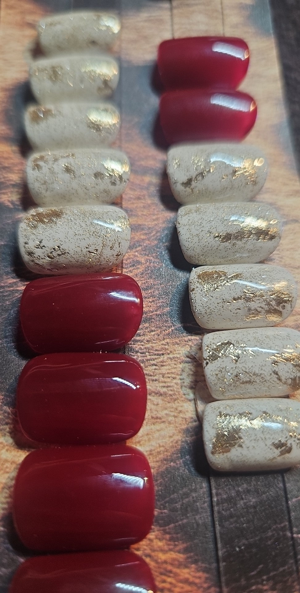 Press-On Nails Éclat de rubis Pressonnailsdesign