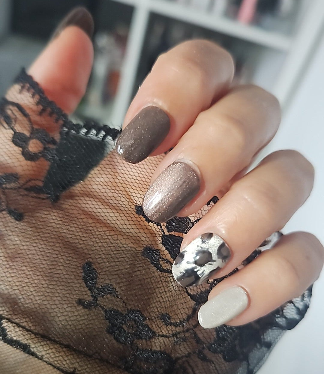 Press-On Nail's élégance sauvage Pressonnailsdesign