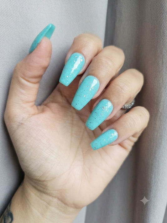 Press-On Nails Ciel Étincelant Pressonnailsdesign