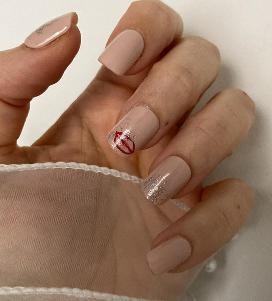 Press-On Nails Cupidon & Bisous