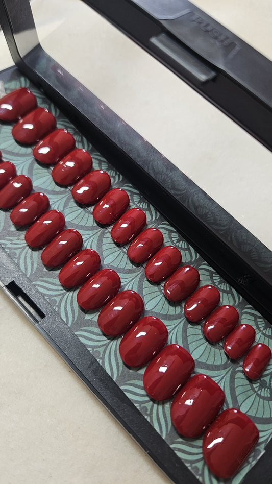 Press-On Nails Cherry Pressonnailsdesign