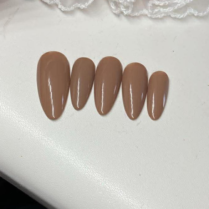 Press- On Nails toffe coffee Pressonnailsdesign