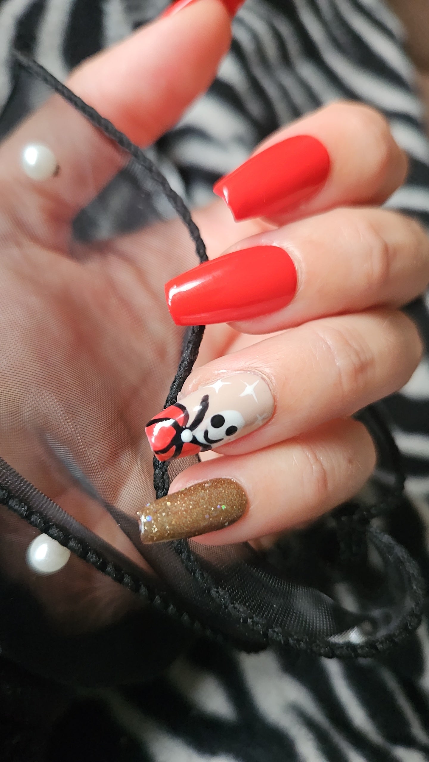 Press-On Nails Esprit & Citrouilles Pressonnailsdesign