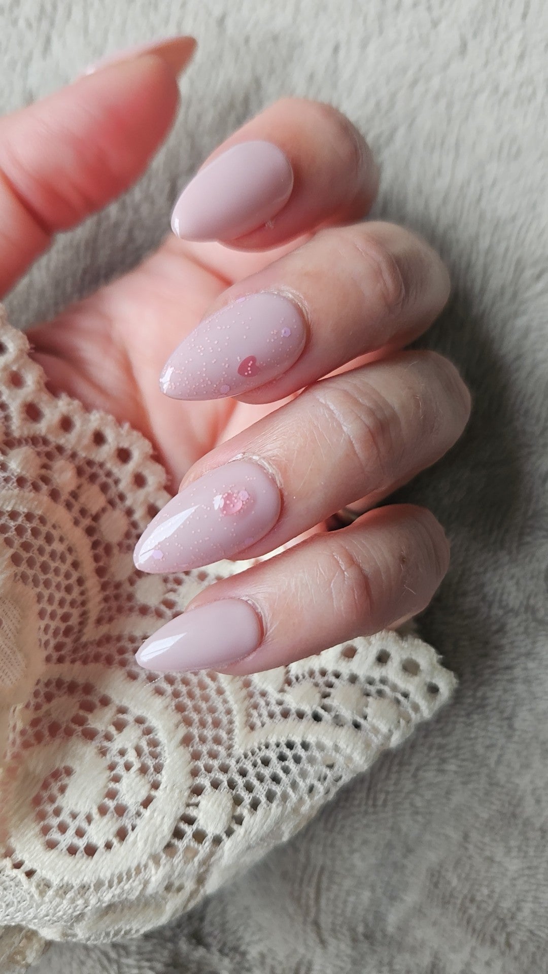 Press-On Nails Cœur de Douceur Pressonnailsdesign