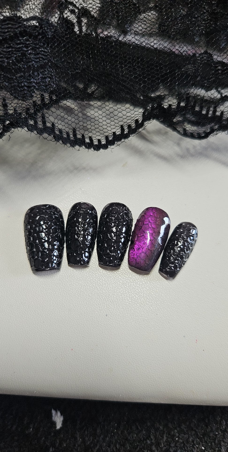 Press-On Nails Reflets Envoûtant Pressonnailsdesign