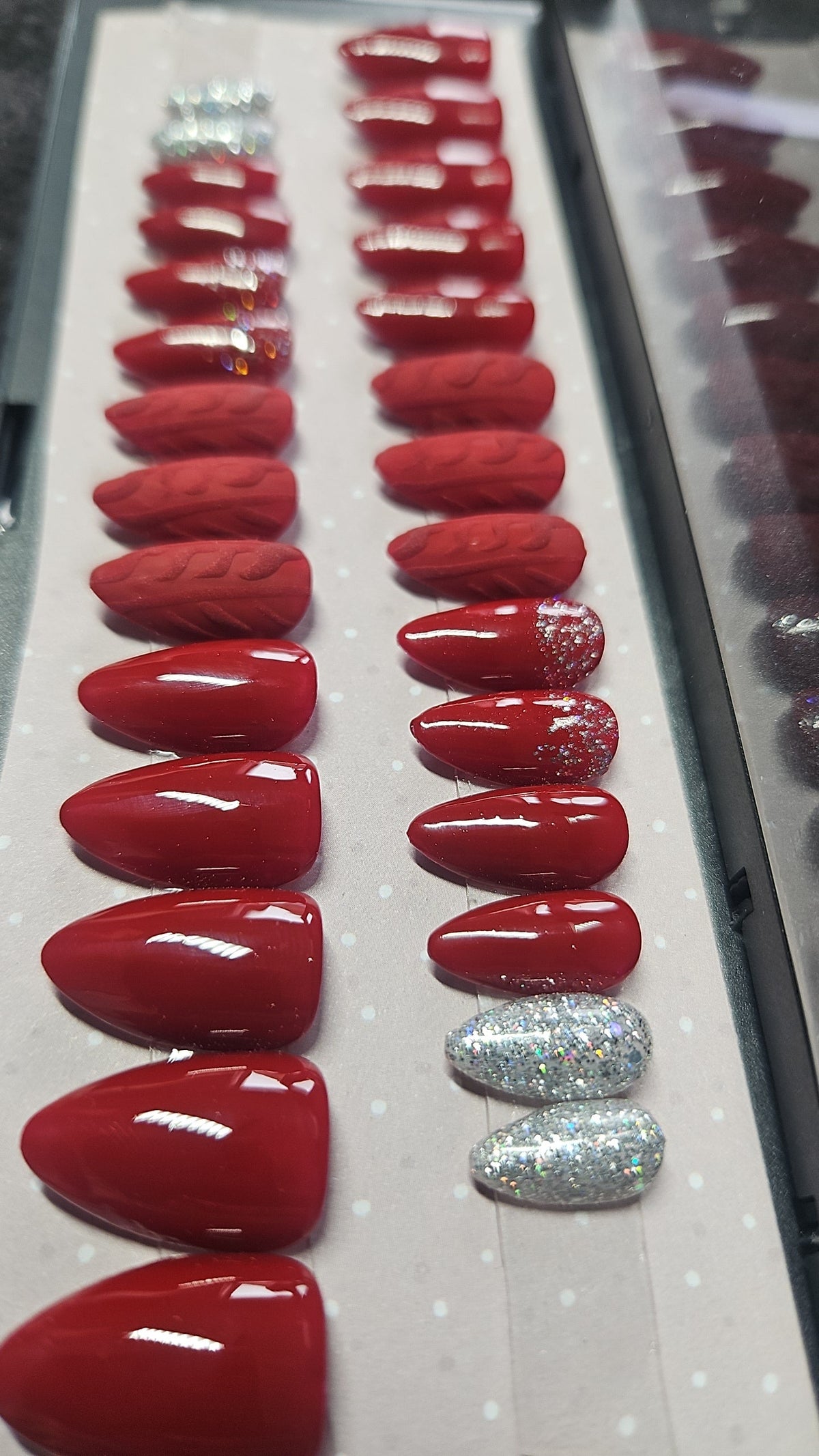 Press-On Nails Manucure Matelassée Pressonnailsdesign