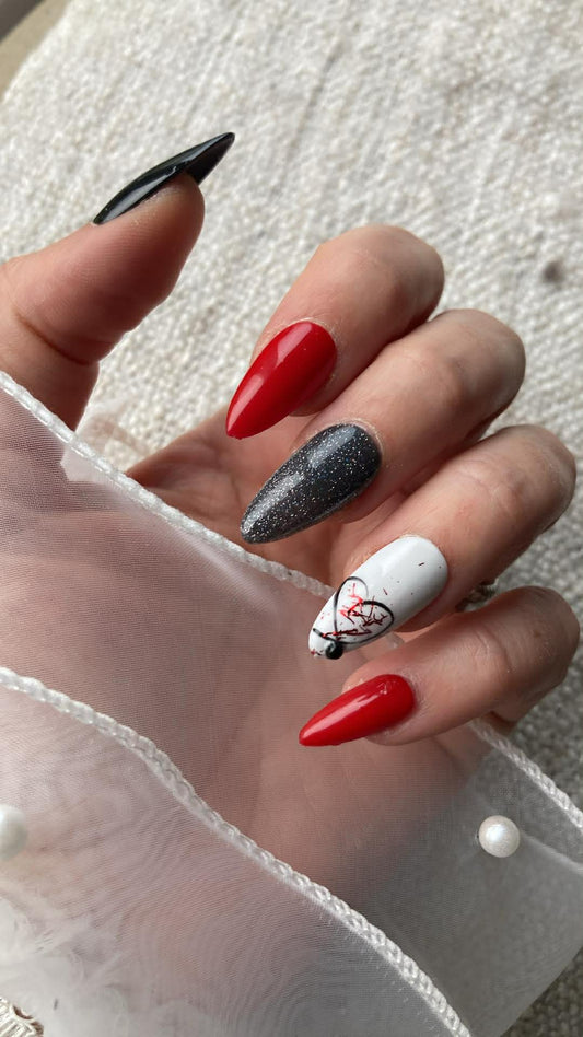 Press-On Nails Cœur Pressonnailsdesign