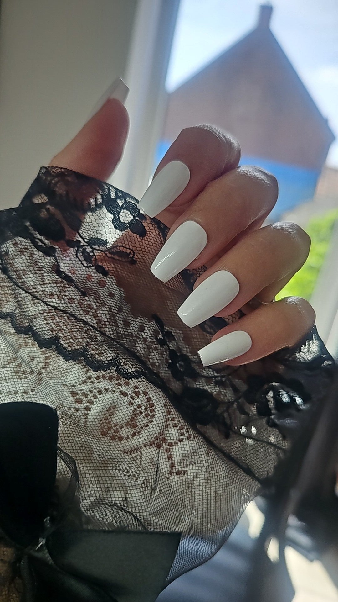 Press-On Nails white Pressonnailsdesign